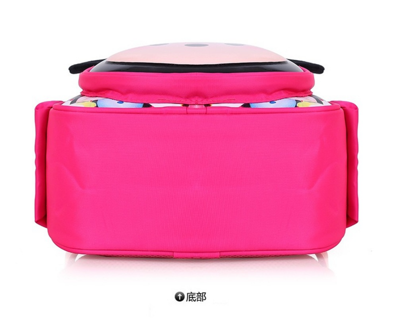 Disney's New Minnie Shoulder Bag Cartoon Cute Boys and Girls Schoolbag Luxury Brand Large Capacity Fashion Travel Luggage Bag