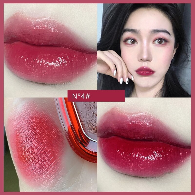 Sexy rote Lippenstifte wasserdicht feuchtigkeit spendende Lippen glasur Tönung lang anhaltende Antihaft-Tasse Lippenstift Make-up koreanische Kosmetik