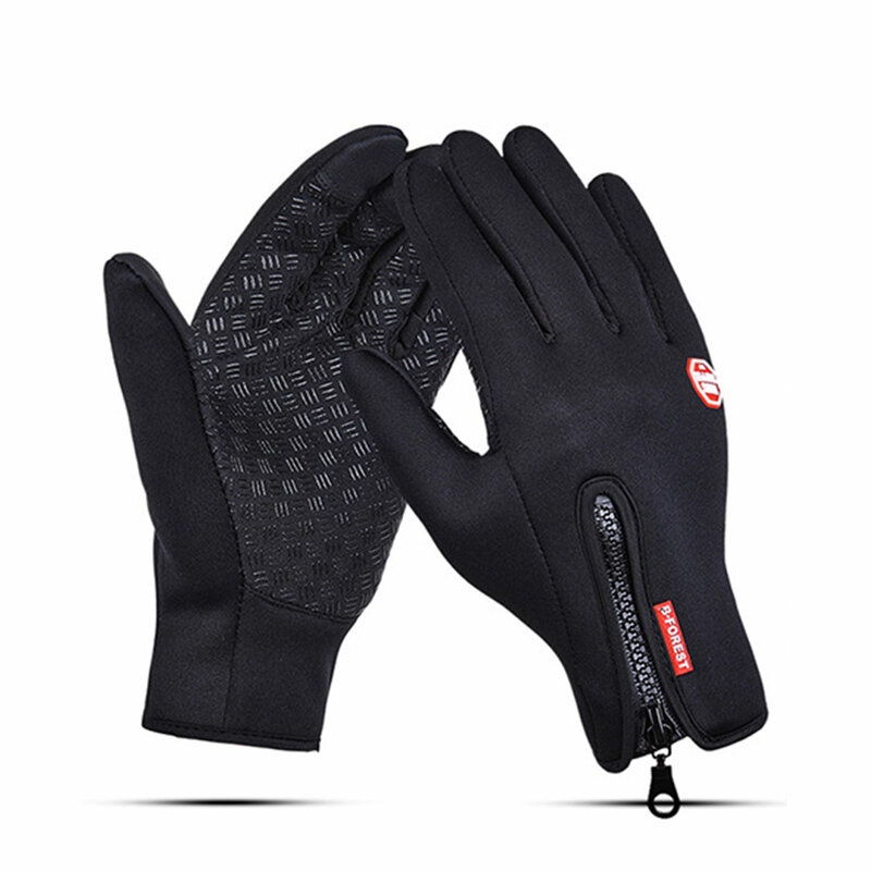 Nowy Unisex ekran dotykowy zimowe termiczne ciepłe pełne rękawiczki do jazdy na rowerze rower rower narciarski odkryty Camping piesze wycieczki motocykl