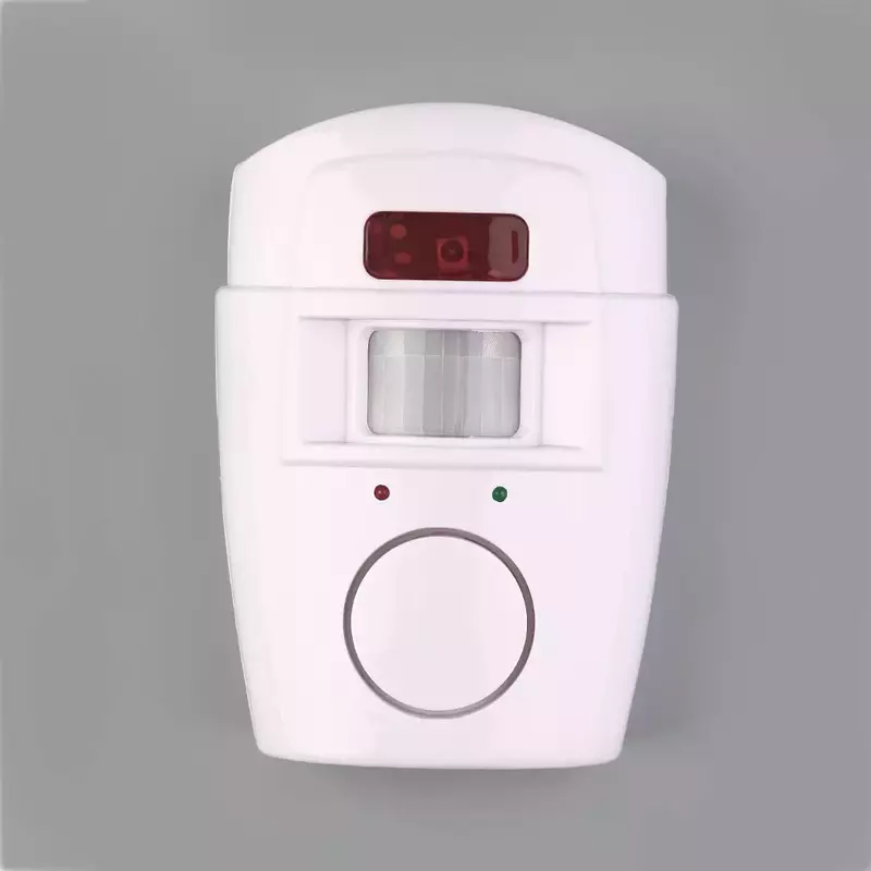 LESHP 105 dB MP Alert Infrared Sensor Alarm system 2 Remote Controller Wireless Home Security PIR Anti-theft Motion Detector