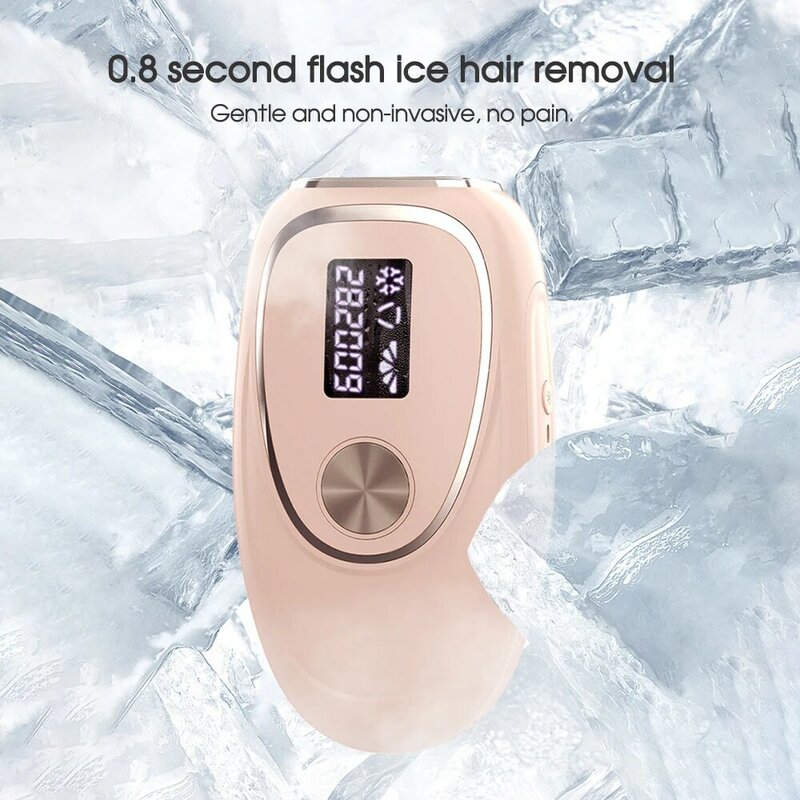 Boi 990,000 Flashes Professional Freezing Point IPL Pulses Epilator Portable  Painless Bikini Women Permanent Laser Hair Removal