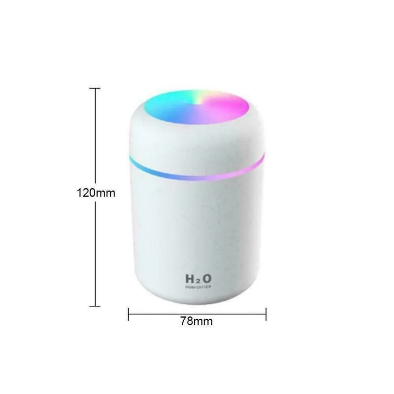 Xiaomi kolorowe nawilżacz powietrza dyfuzor olejek ultrasoniczny dyfuzor Fogger aromaterapia dyfuzor samochodów Home humidicator