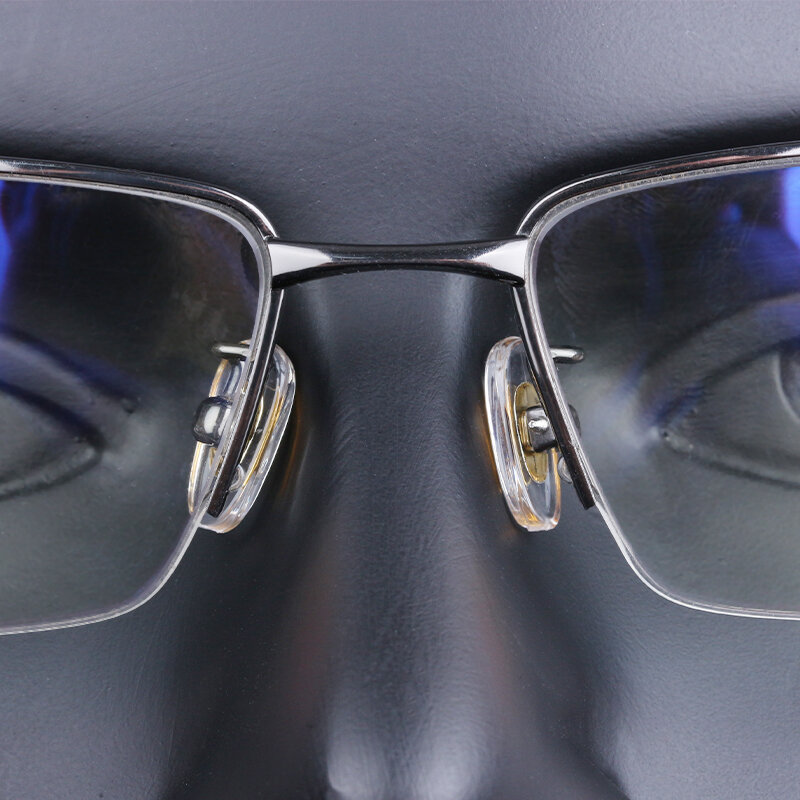 空気室シリコーンアンチスリップ鼻パッドねじ込み眼鏡眼鏡メガネアクセサリー