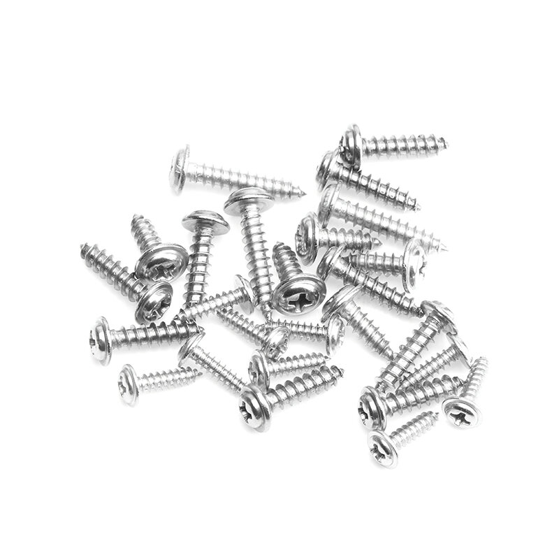 200pcs M3/M4/M5 U Nuts Speed Clip Fastener Assorted Kits Stainless Steel U-shaped Clip Nuts for Motorcycle Car