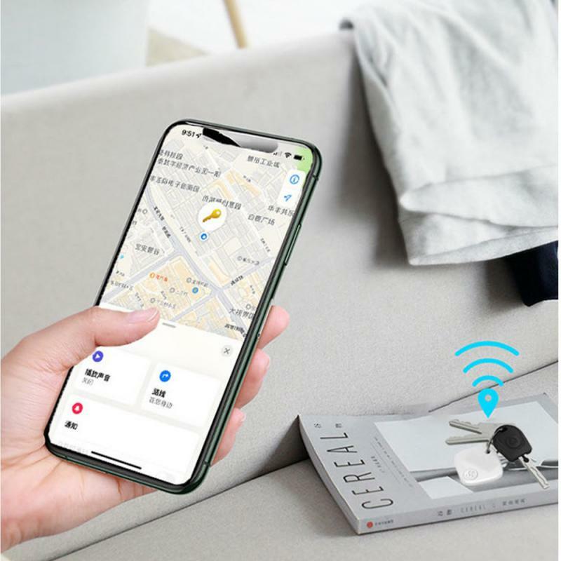 RYRA Mini GPS Tracker Bluetooth dispositivo Anti-smarrimento Pet Kids Bag portafoglio Tracking per IOS Smart Find My Anti-loss Tracker portachiavi