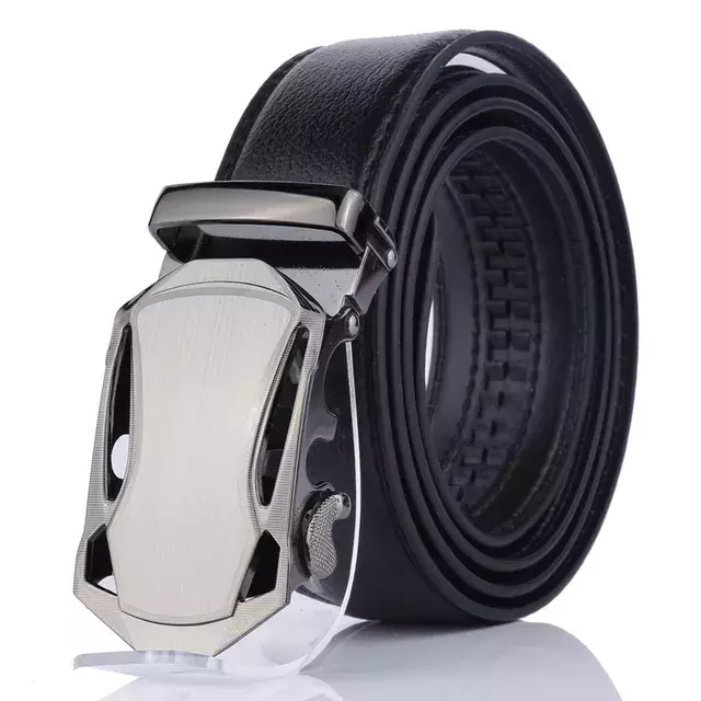 Belt Men Top Quality Genuine Luxury Leather Belts for MenStrap Male Metal Automatic Buckle