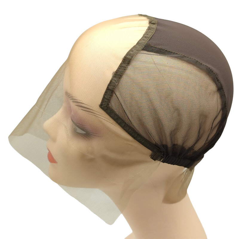 13X6 Удобная прозрачная передняя кружевная шапочка для парика дышащая кружевная полностью натуральная Парик Инструменты для изготовления париков Gorro Peluca