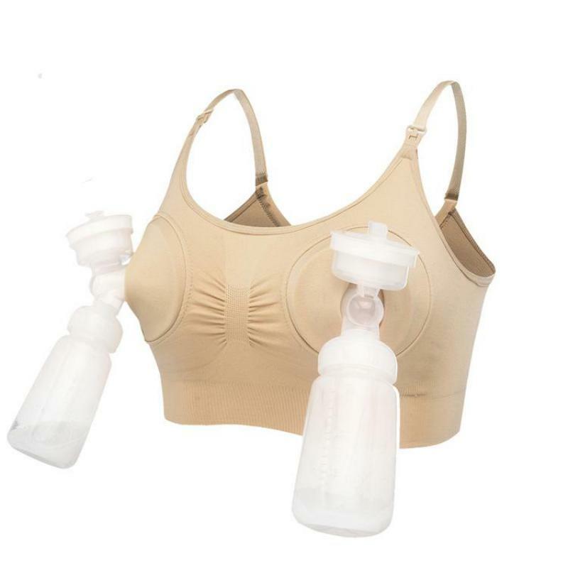 New Nursing Bra Mother Postpartum Special Hands-free Breastfeeding Artifact Pregnant Women Underwear Comfortable No Steel Ring