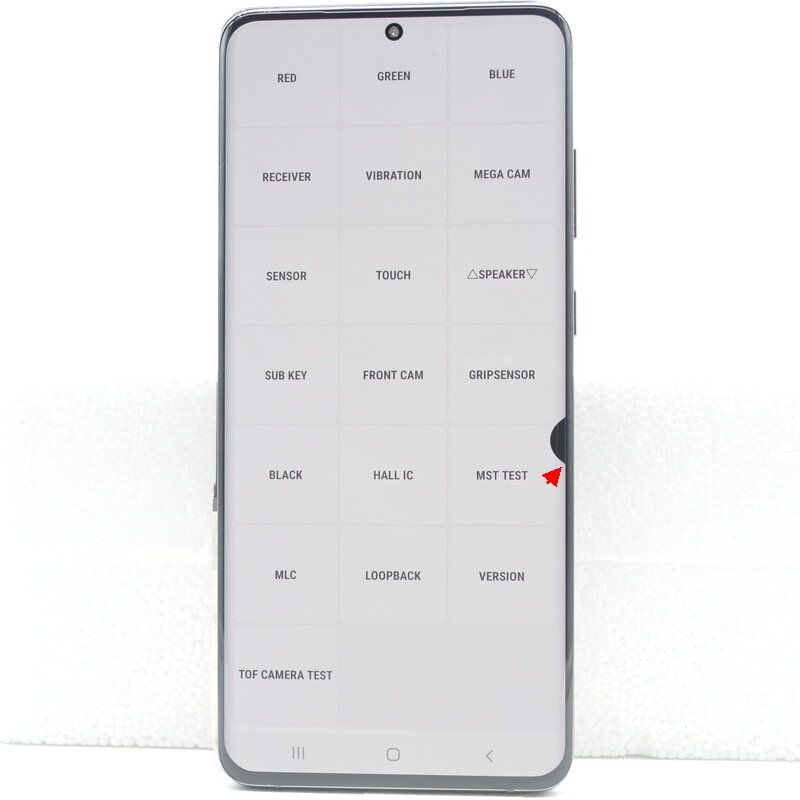 Digitalizador AMOLED Original para Samsung Galaxy S20 Plus, digitalizador de pantalla táctil LCD S20 + G985 G985F, pantalla con puntos con marco