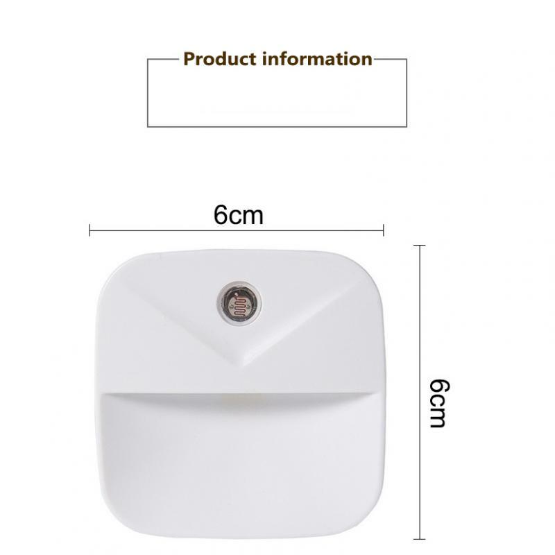 XIAOMI-Sensor sem fio LED Night Light, Lâmpada de controle óptico, corredor, armário, escada, quarto, lâmpadas para quarto, armário