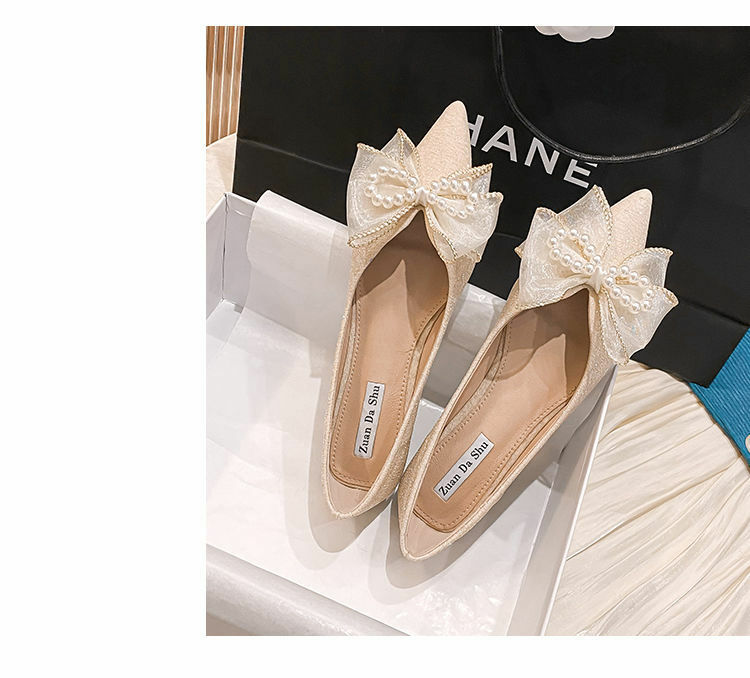 2022 novo stiletto sapatos de salto alto das mulheres de cetim arco apontado com strass banquete sapatos de casamento