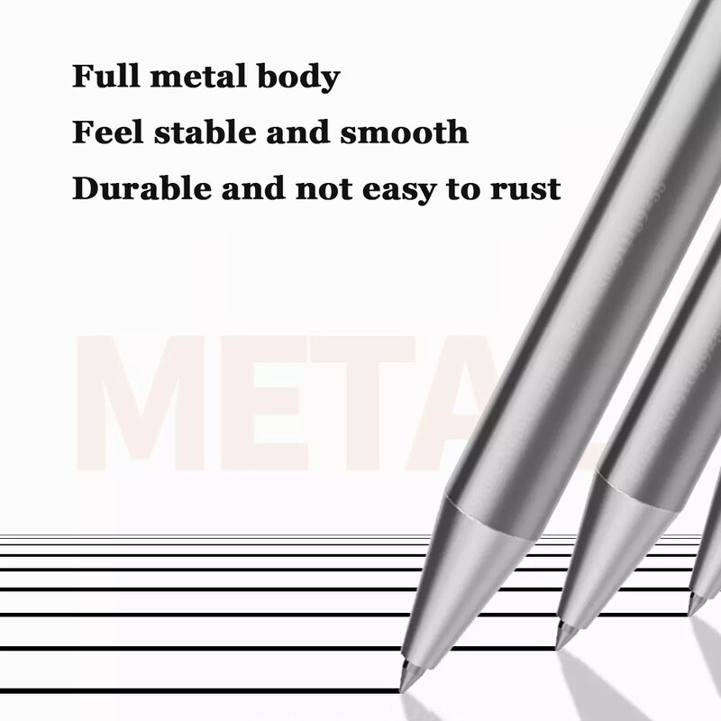Xiaomi Deli – stylo à bille bille en métal, 0.5MM, stylo de signature pour étudiants de bureau, papeterie de travail, Original
