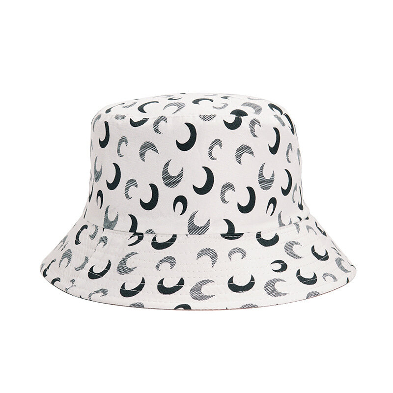 Панама женская Солнцезащитная с принтом Луны, модная Панама для девушек, Повседневная шляпа для отдыха на открытом воздухе, лето 2022