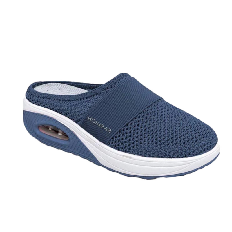 New 2022 Women Shoes Casual Increase Cushion Shoes Non-slip Platform Sneakers For Women Breathable Mesh Outdoor Walking Slippers