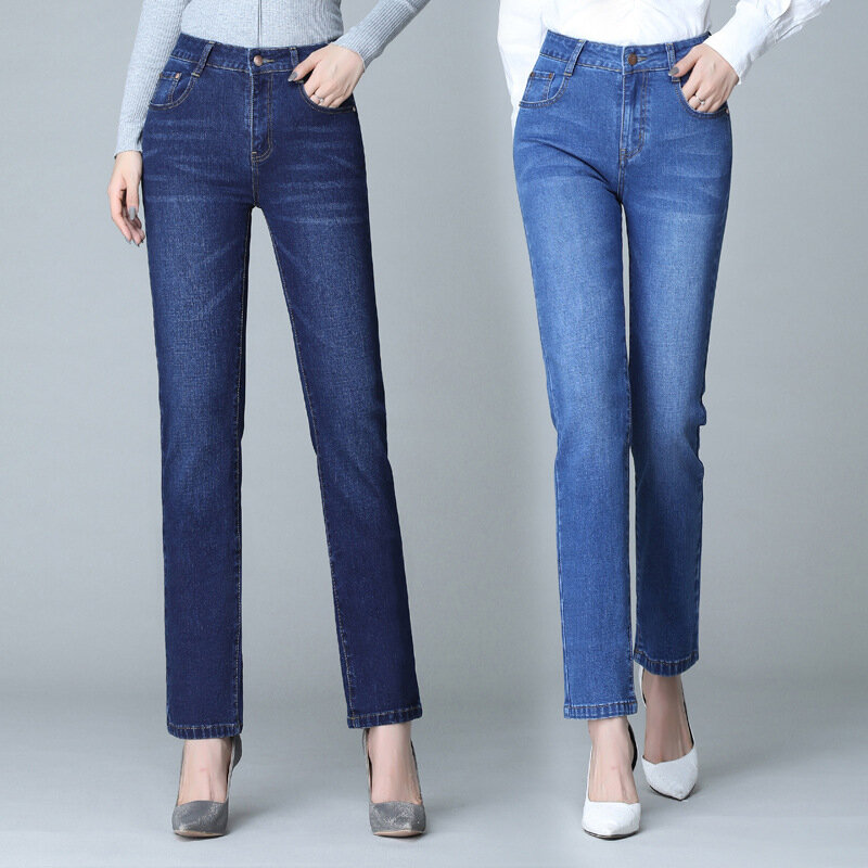 2022 New Fashion Versatile Women's Jeans High Quality Jeans