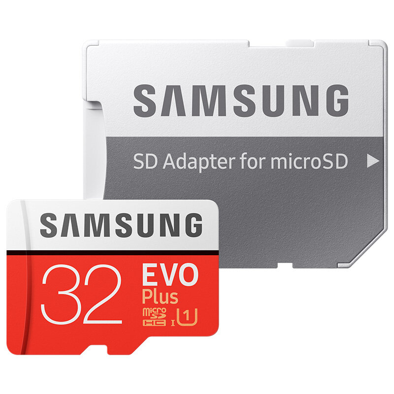 SAMSUNG EVO + Micro SD 32G SDHC 80 mb/s Grade Class10 Speicher Karte C10 UHS-I TF/SD Karten trans Flash SDXC 64GB 128GB