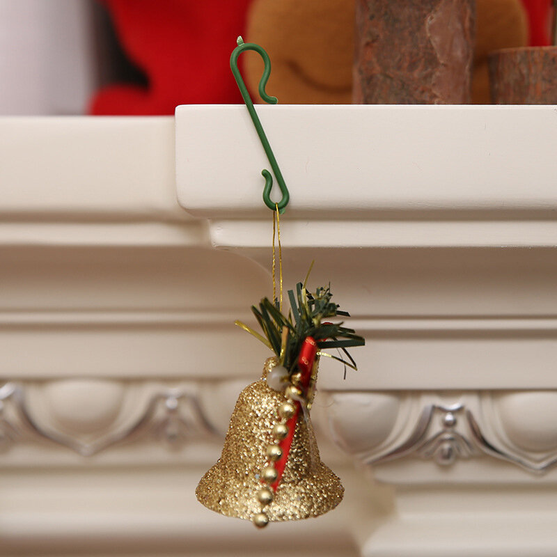 10 قطعة عيد الميلاد الحلي S شكل السنانير شجرة عيد الميلاد الديكور متعددة أصحاب قابلة لإعادة الاستخدام S شكل هوك زينة عيد الميلاد