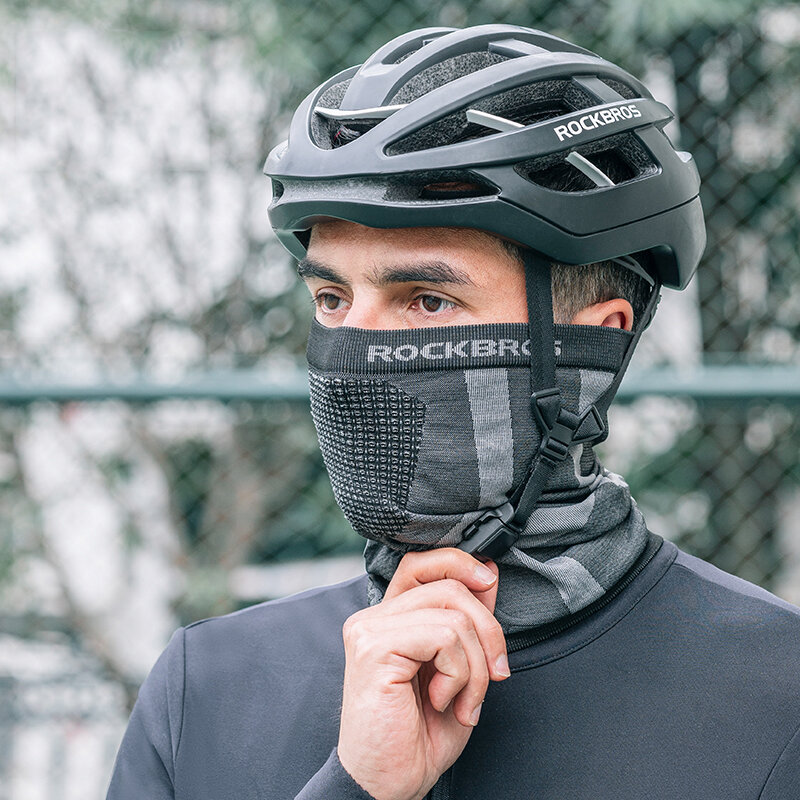 Rock- máscara facial completa, balrespirável, proteção uv do sol, à prova de vento, cachecol para motocicleta, ciclismo, caminhada, esportes ao ar livre
