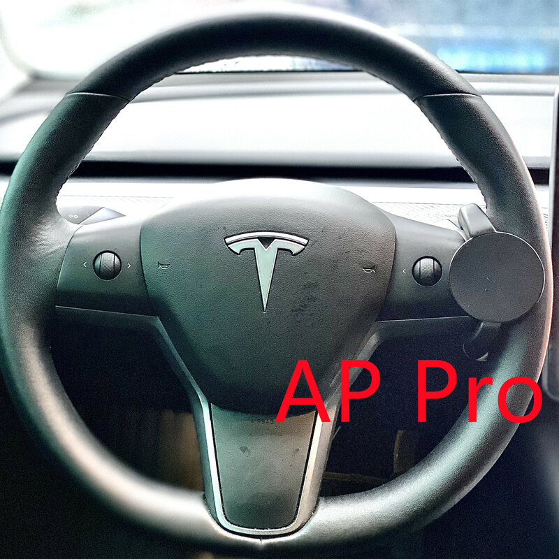 Untuk Model Tesla 3 Y Fsd Tesla 2021 Autopilot Cincin Penyeimbang Autopilot Penguat Roda Kemudi AP Berbantuan Otomatis