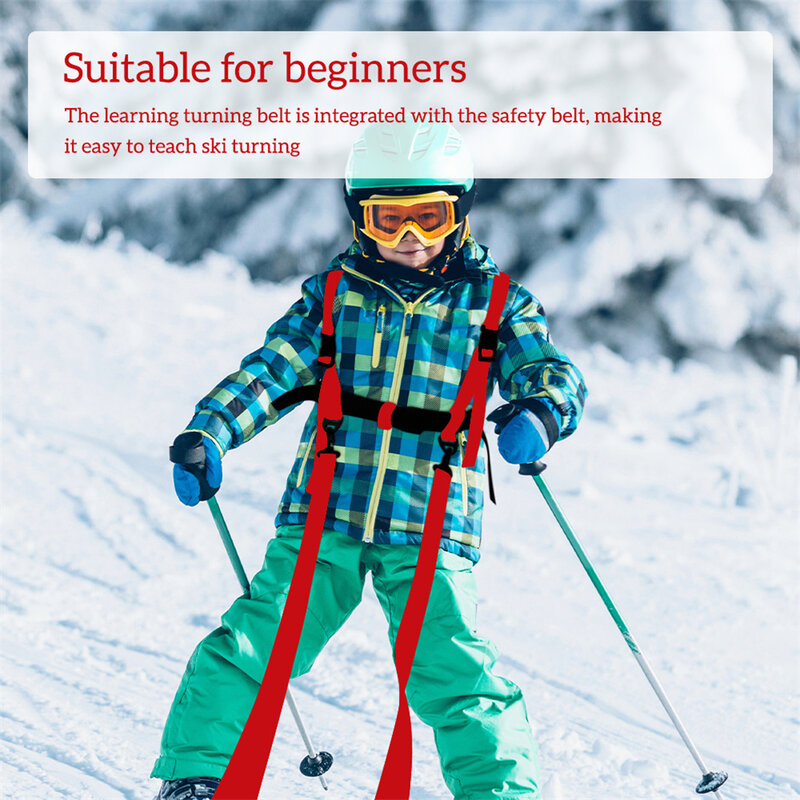 Kids Skiing Safety Strap Adjustable Belt Skating Multifunctional Harness