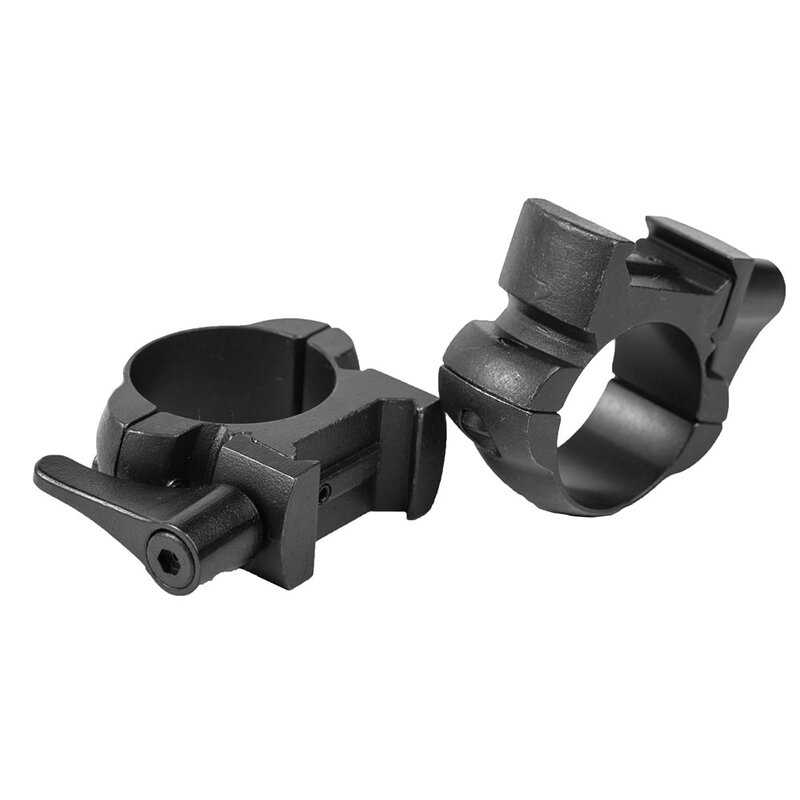 Bagues QD de 30mm de diamètre intérieur, 2 pièces/ensemble, accessoires pour armes de chasse et lunette de visée pour fusil Picatinny à dégagement rapide