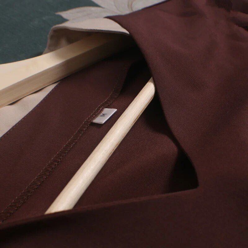 2023 jesień/zima rękaw 3/4 moda Spa uroda jednolite Custom-made V Neck Top + zestawy długich spodni odzież robocza Cafe mundury