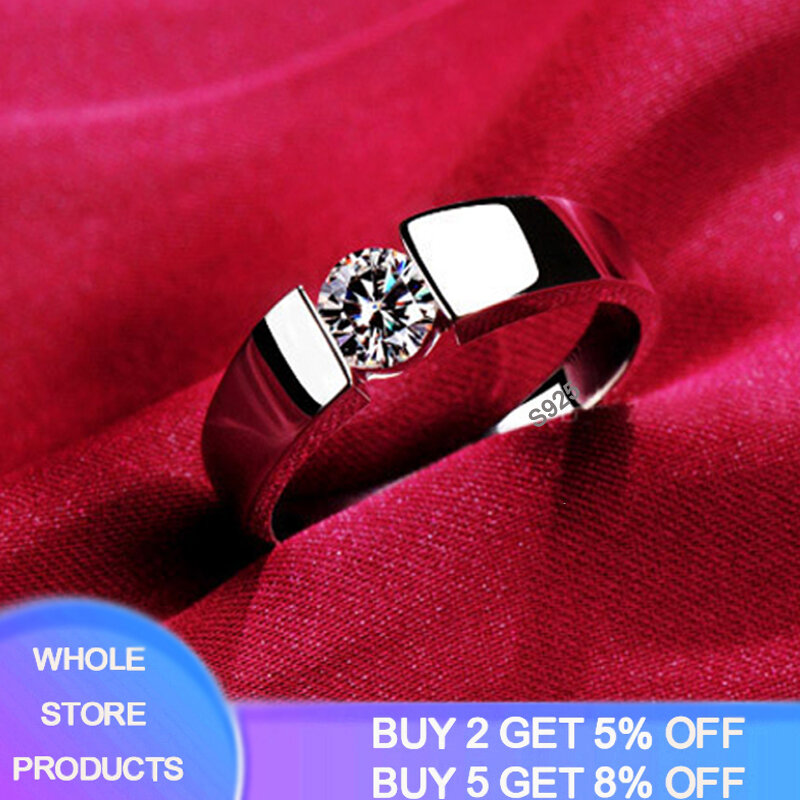 Nunca fade luxo anéis originais para mulheres presente de noivado proposta jóias noiva casamento bandas alergia livre (enviado brincos)