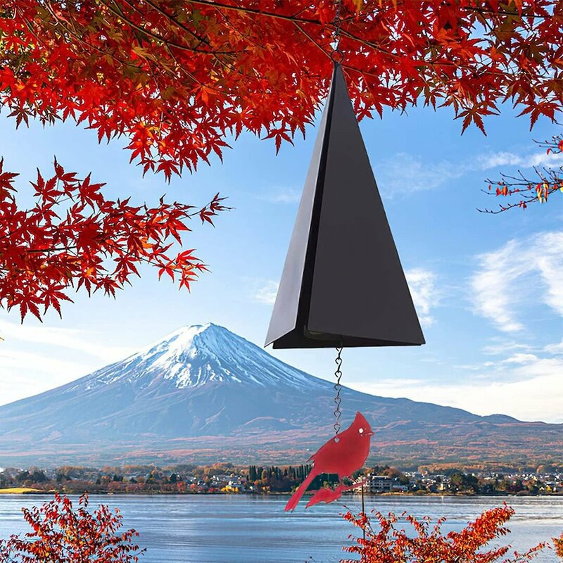 Buoy Bells Wall Ornament Wind Chimes Iron Triangle Wind Bell Pendant Courtyard Bell Decoration Sea Bell North Country Wind Bells