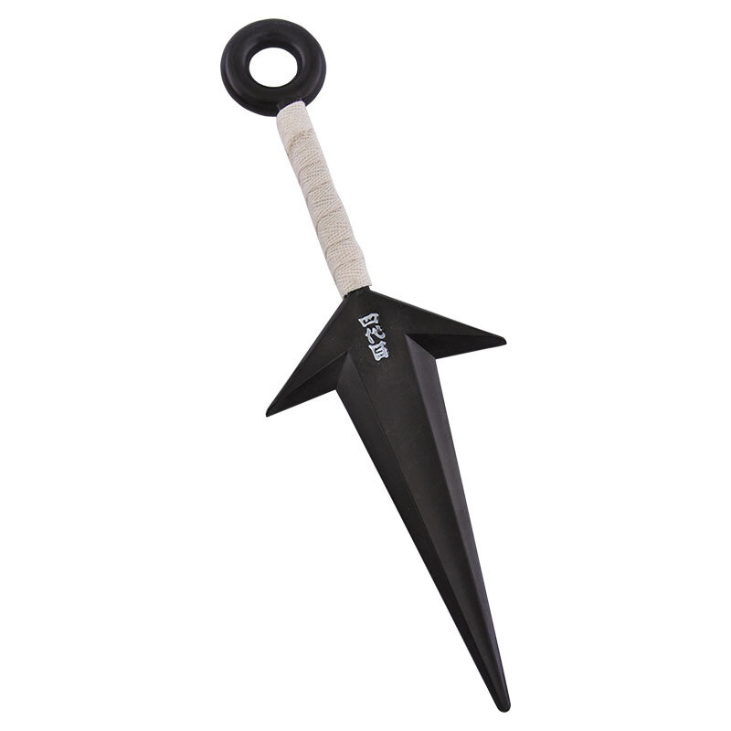 Naruto modelo de arma namikaze minato kunai anime periféricos ninja samurai espada modelo plástico brinquedo ornamento presente brinquedos para crianças