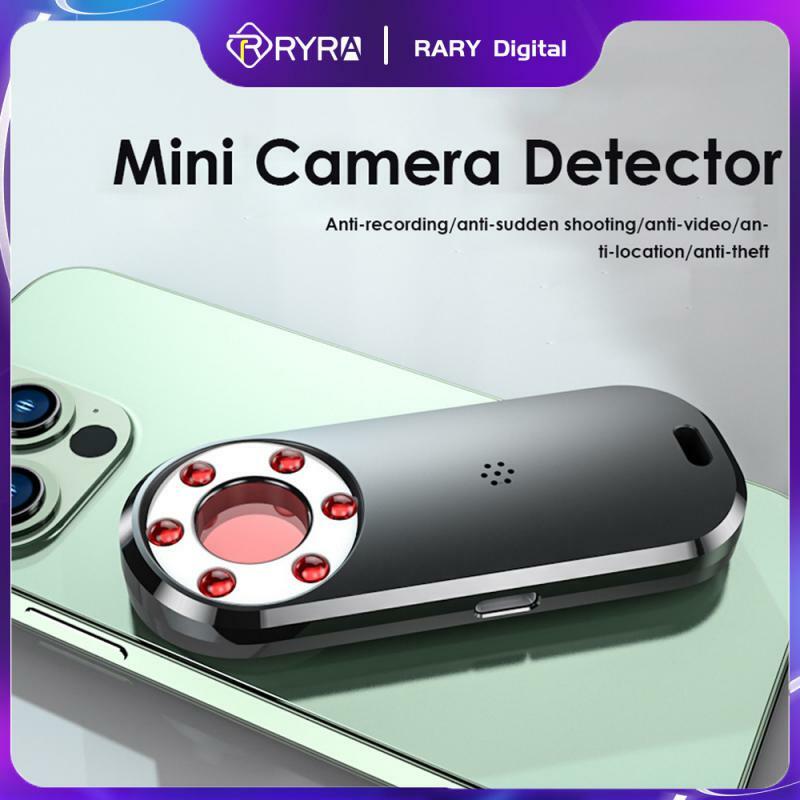 RYRA-휴대용 호텔 안티 스파이 숨겨진 카메라 감지기, 무선 신호 감지기, GPS 추적기 감지 모니터링 방지