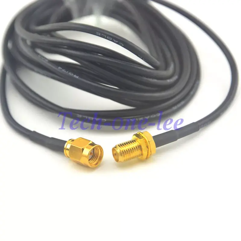 Baru 10ft SMA Kabel Female To SMA Male Plug Antena Kabel Coax Konektor 3M