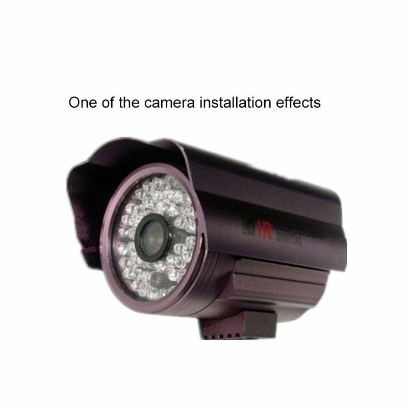 48 LED IR Infrarot Beleuchtung 60 Grad Birne Vorstands Für CCTV Home Security Kamera