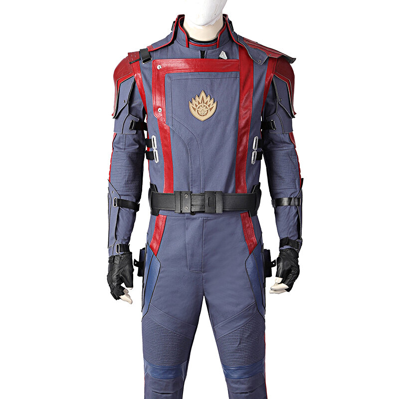 Star Lord Cosplay Kostüm Wächter Galaxie Peter Jason Feder Nebel Nebel Rakete Uniform Anzug Erwachsenen Superhelden Kostüme