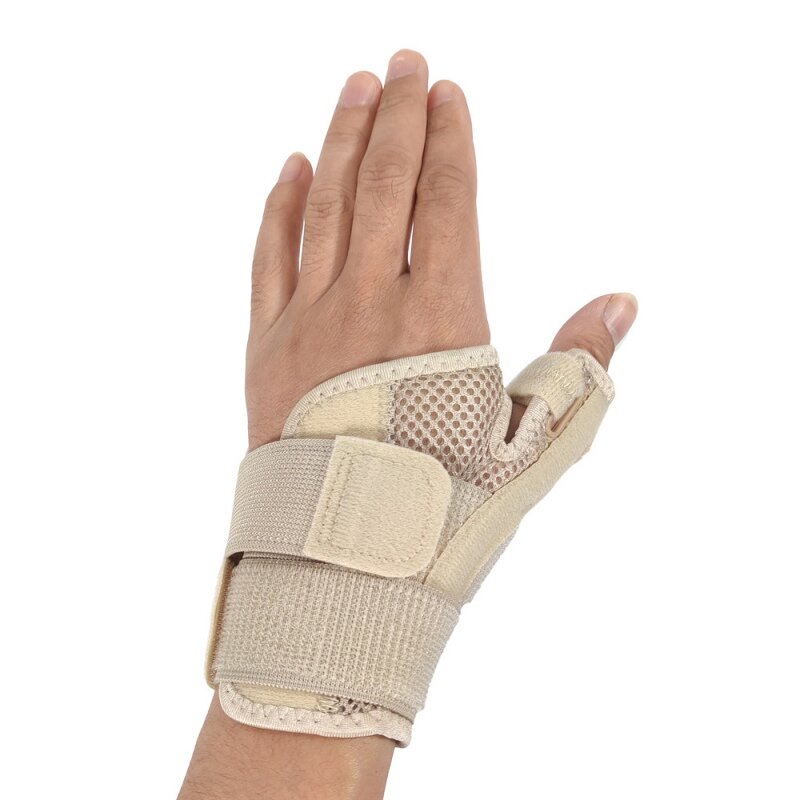 1 pçs polegar pulso cinta envolve túnel carpal artrite tendonite entorse pulseira suporte de pulso bandagem ao ar livre