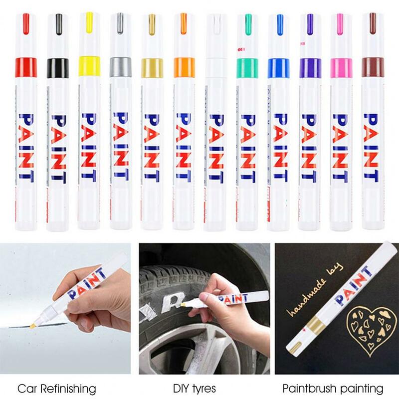 Prático toque acima caneta à prova ddiy água graffiti diy ferramenta carro touch up caneta pintura
