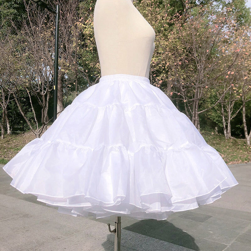 ロリータ-女性用フラッグスカート,コスプレ衣装,白,日本のプレッピースタイル,かわいい,黒,フリルのファッション