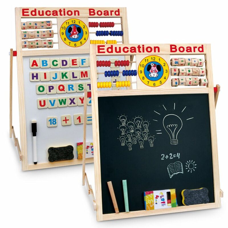 Multifunctional Math Calculation for Children Educational Blackboard Drawing Board Picture Writes Plank Early Education