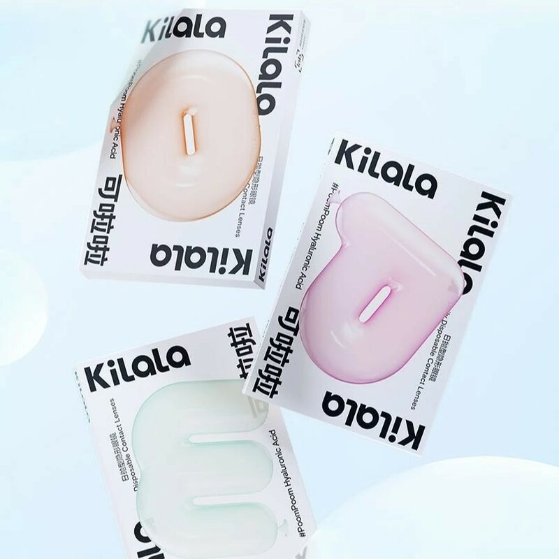 Kilala 5คู่1Day ธรรมชาติสีคอนแทคเลนส์สำหรับตาทุกวันสีเลนส์สำหรับ Eyes Beauty Pupilentes Colorcon ไม่จำเป็นต้องทำความสะอาด