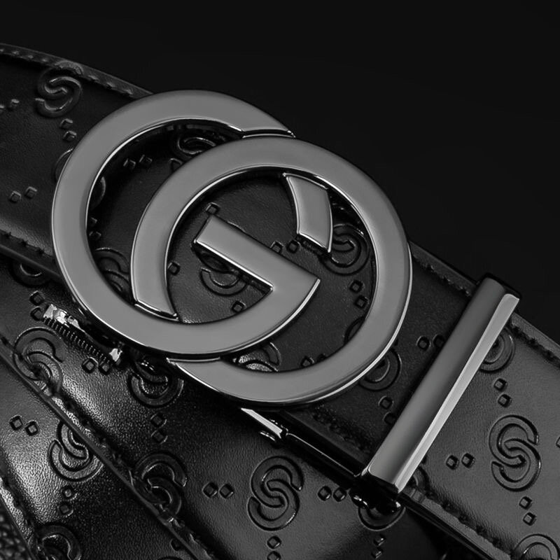 Cinturones de cuero genuino para hombre y mujer, hebilla automática de diseñador de marca de lujo, ancho de 3,4 cm, correa de cintura de alta calidad