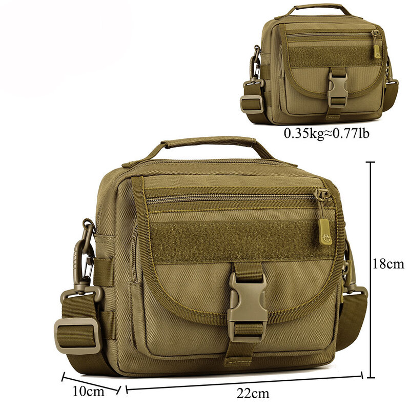 Тактический армейский рюкзак для активного отдыха, прочная нейлоновая сумка-мессенджер через плечо, повседневная Дорожная сумка унисекс, сумка-помощник для охоты, кемпинга