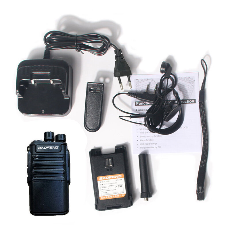 Baofeng BF-V8 Walkie-Talkie Mini interfono portatile a due vie Ham CB Radio ricetrasmettitore UHF HF a lungo raggio BFV8 Walkie Talkie