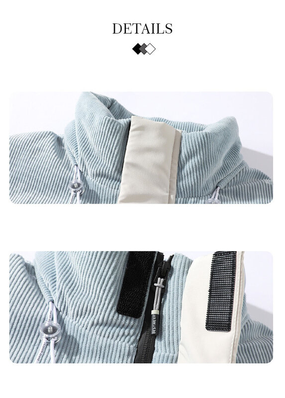 아시아 사이즈 남성 파카 일본 복고풍 두꺼운 오버사이즈 따뜻한 플러스 사이즈 재킷 타이드 브랜드 커플 코트, 겨울 신제품 남성복 플러스 사이즈 2022