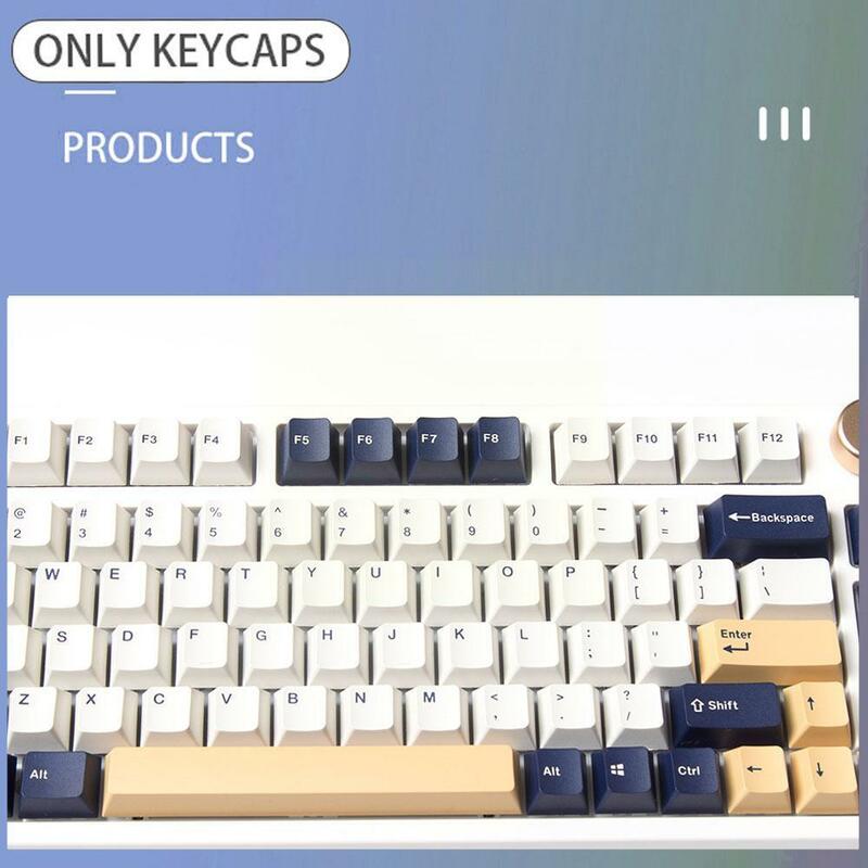 125 Keys Pbt Keycap Profiel Dye-Sub Gepersonaliseerde Rudy Keycaps Voor Mechanische Toetsenbord A3g1