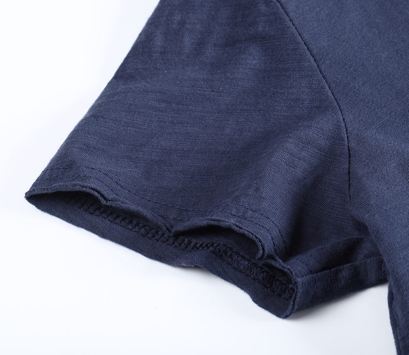 Gustomerd-メンズ半袖vネックtシャツ,ピュアコットンスリムフィットtシャツ,カジュアルtシャツ
