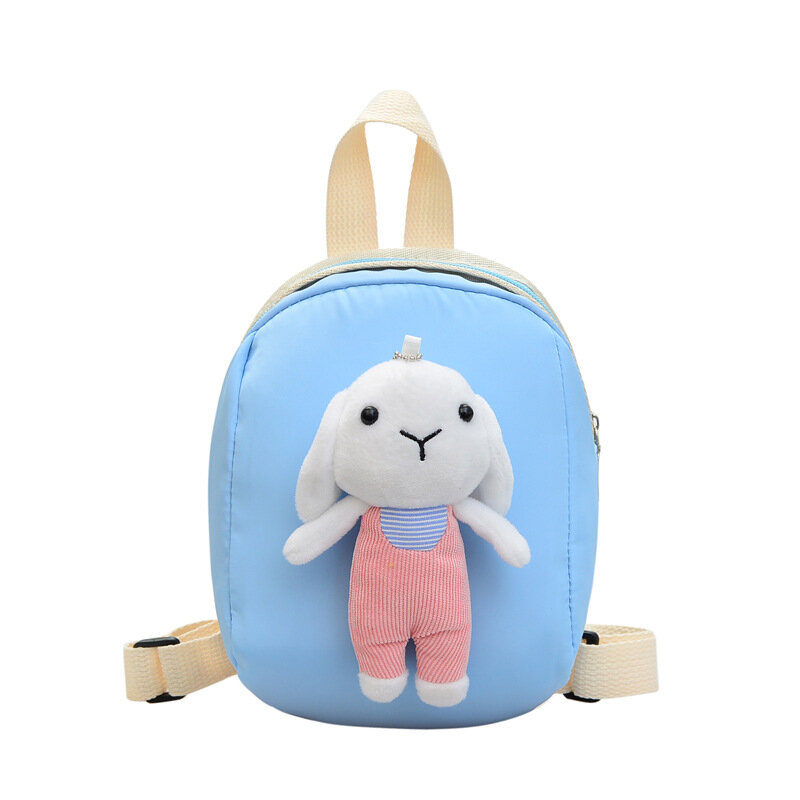 Cartoon Rabbit Boys Girls Purse Handbags Cute Kindergarten Baby Kids Mini Shoulder Bag Casual Nylon Children School Backpack