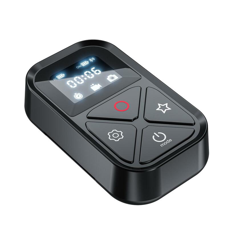 Mando a distancia inalámbrico para GoPro Hero10, 9, 8, con pantalla OLED e indicador de Color, resistente al agua, Control remoto por Bluetooth T10