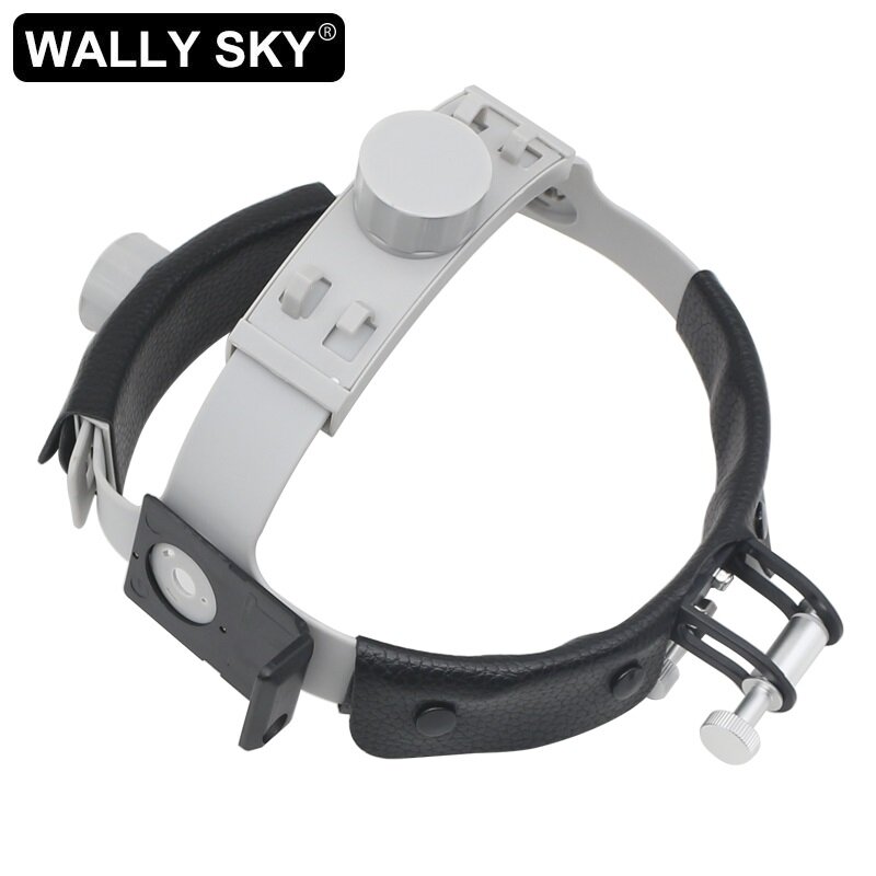 Light Weight Headband for Dental Lamp and Loupes Plastic Magnifier Helmet with Battery Clip Only Suitable for Model MGXS004