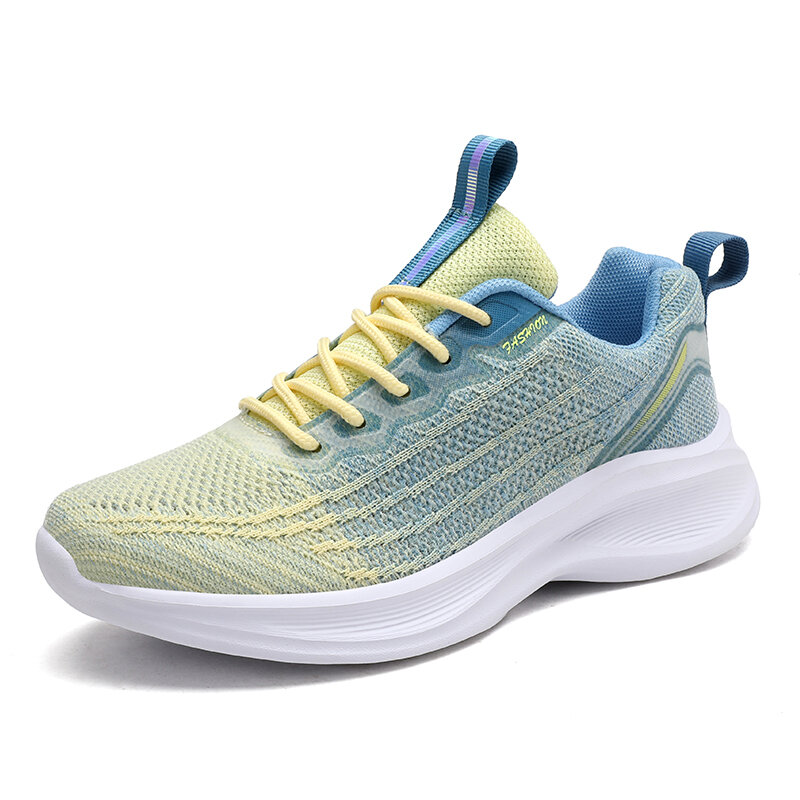 New Running Shoes Women's Shoes Breathable Sneakers Brand Light Casual Sports Shoes 2022 Outdoor Light Lace Fitness Shoes FUS297