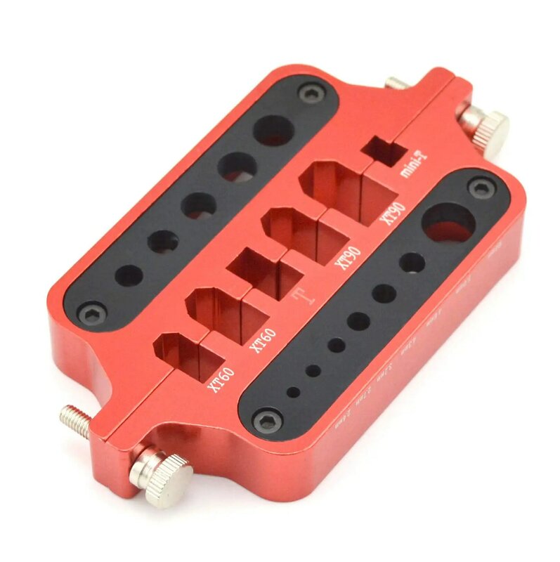 Aluminum Welding Soldering Insulate Station Jig RC Tools for XT60 XT90 Deans T Banana Plug Connector