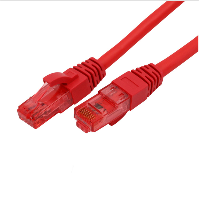 Super six 8-core cat6a cabo de rede Gigabit rede de Super seis duplo blindado cabo de rede jumper de rede de cabo de banda larga